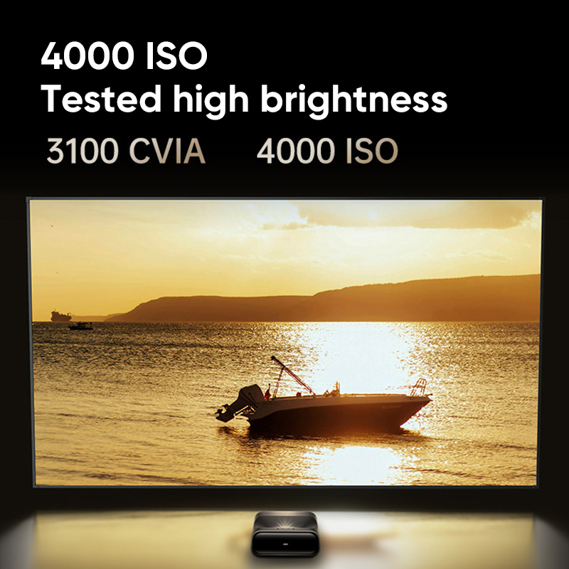 Home Cinema Couch - JMGO O3 Ultra 4K Laser Projector