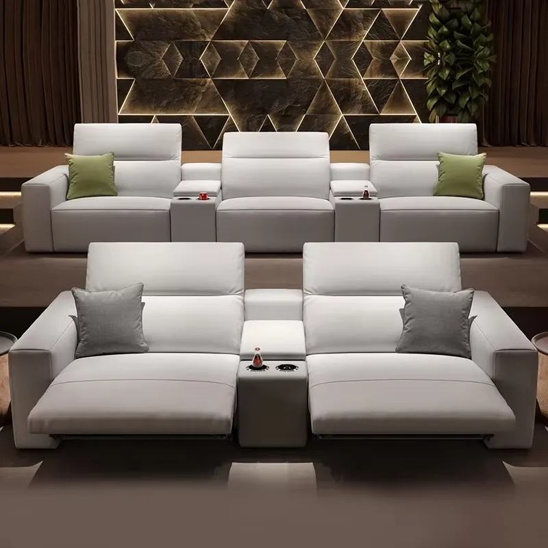 Home Cinema High End - Villa High-End Home Theater Sectional Sofa