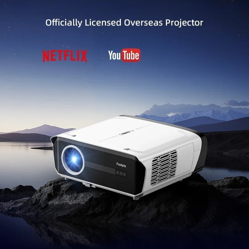 Netflix Home Cinema - Native 1080P 1850ANSI Beam Portable Projector