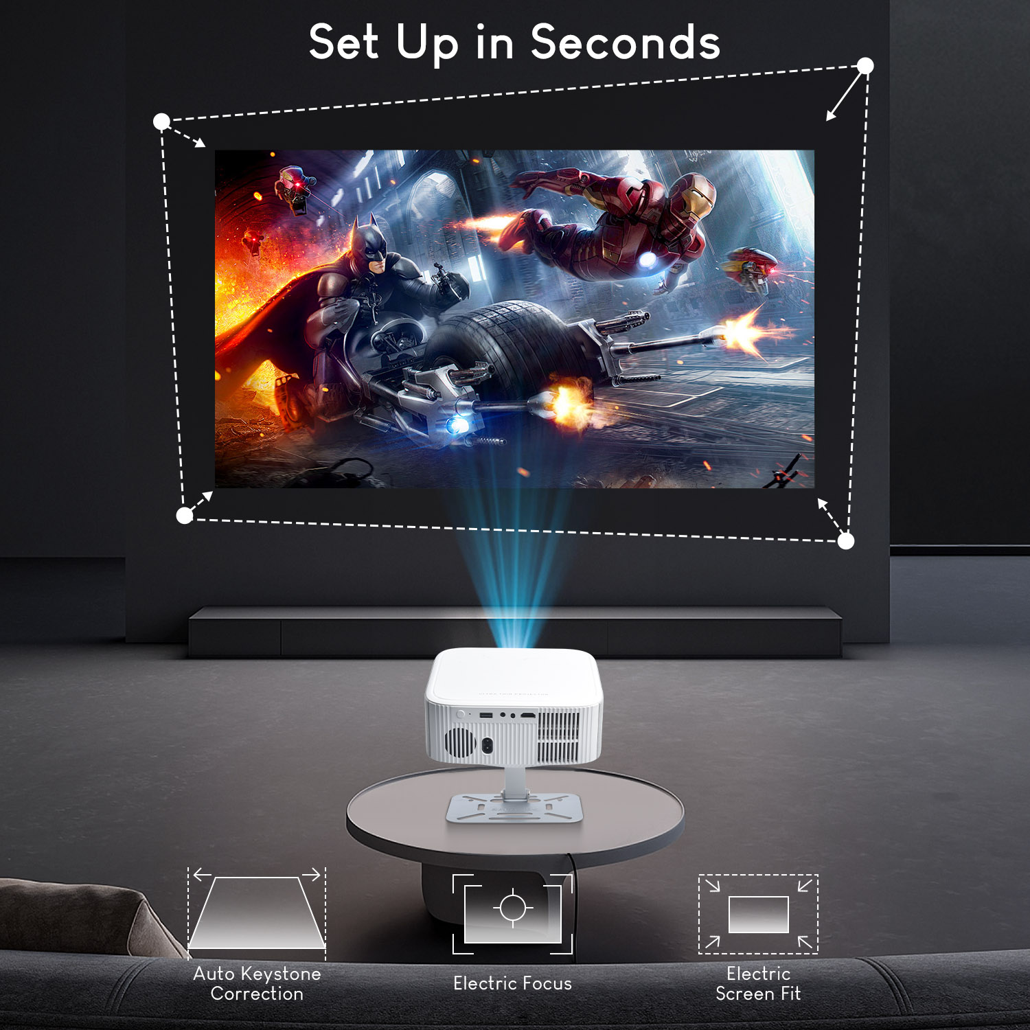 Salange Netflix Projector P92M - Netflix Home Cinema recension och pris