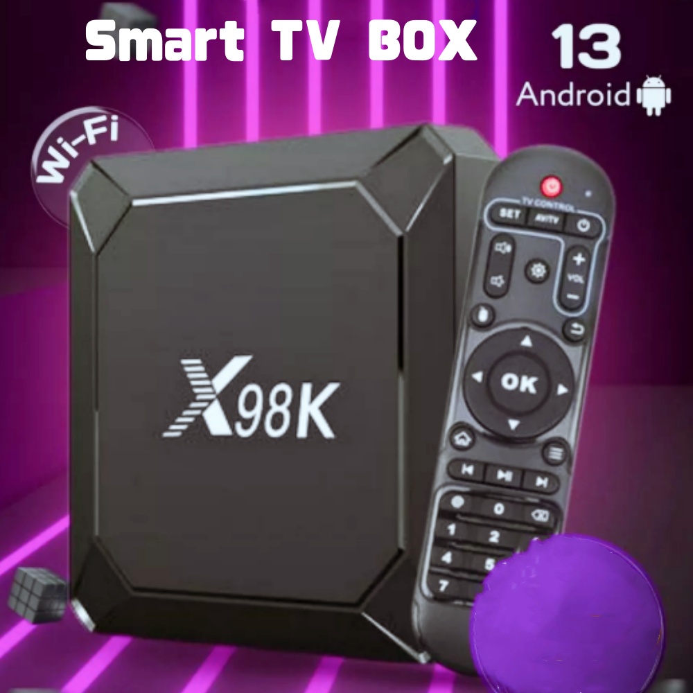 Original X98K TV Box Android13 - Netflix Home Cinema recension och pris