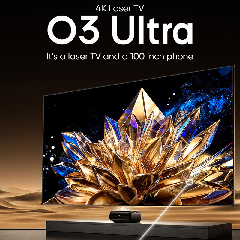 JMGO O3 Ultra 4K Laser Project - Home Cinema Couch recension och pris