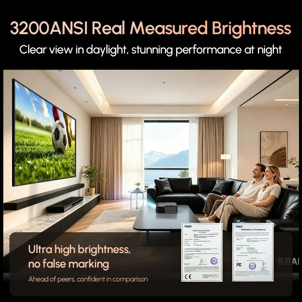 ApexTPA8 Android 14 Google TV  - Netflix Home Cinema recension och pris
