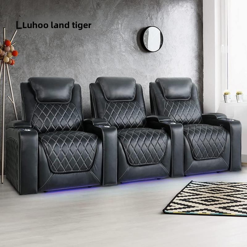High-End Electric Leather Sofa - Home Cinema High End recension och pris
