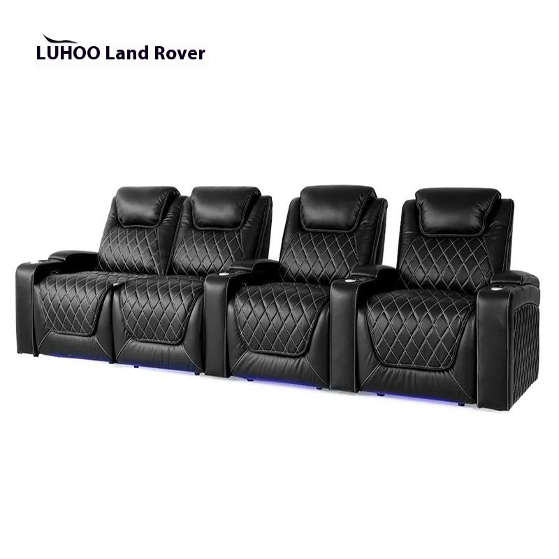 High-End Electric Leather Sofa - Home Cinema High End recension och pris