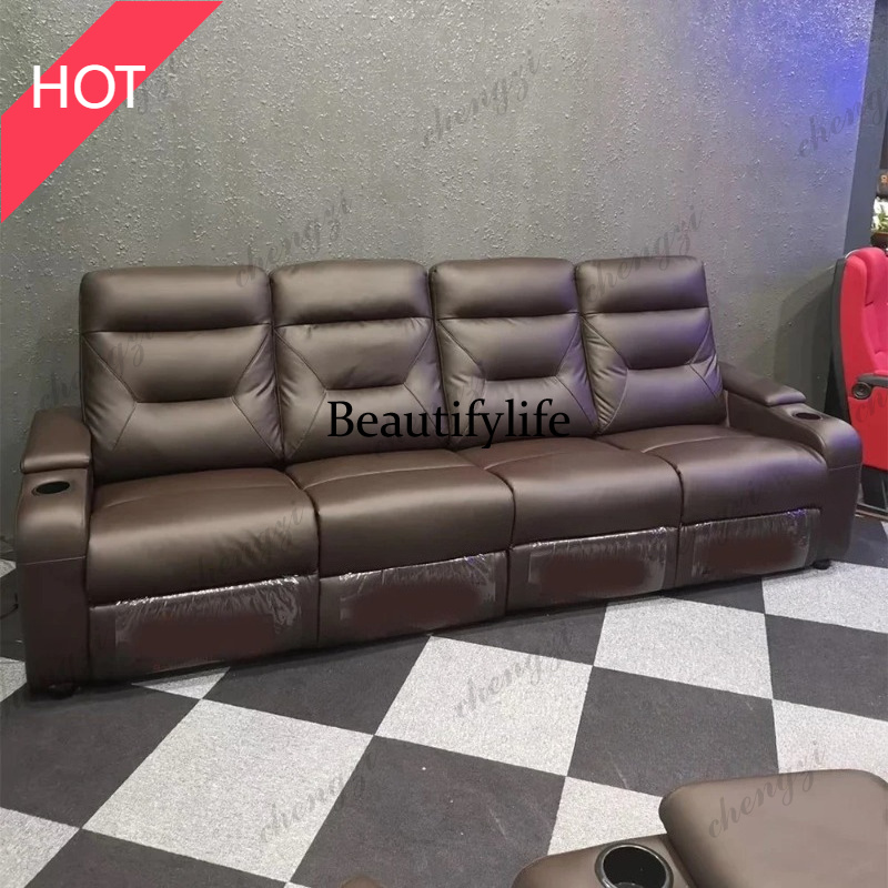 A49 Leather Sofa set With POWE - Home Cinema Couch recension och pris