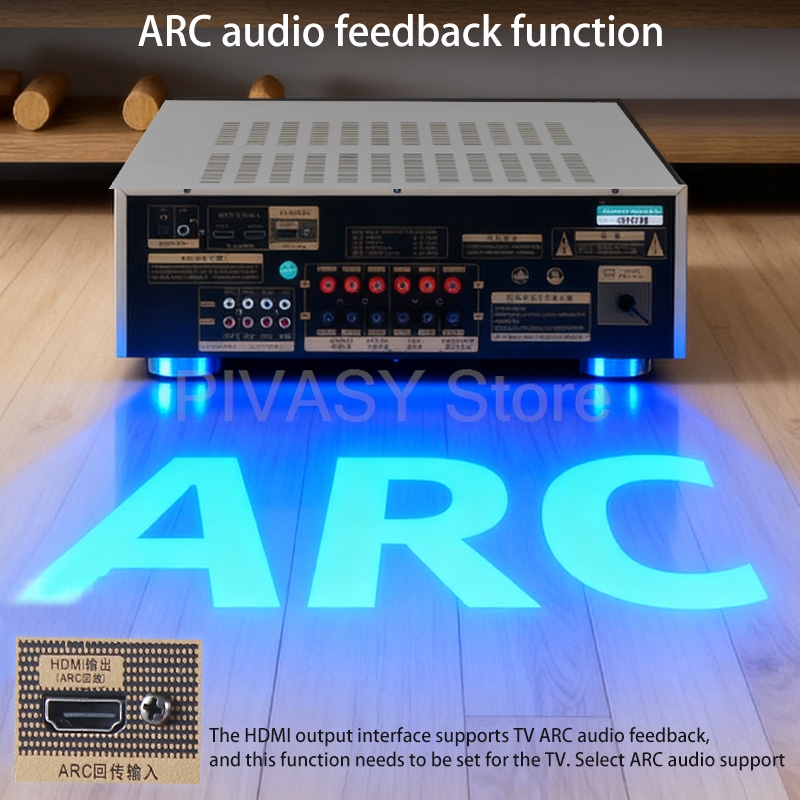 1200W Amplifier Bluetooth Amp  - Home Cinema Onkyo 5.1 recension och pris