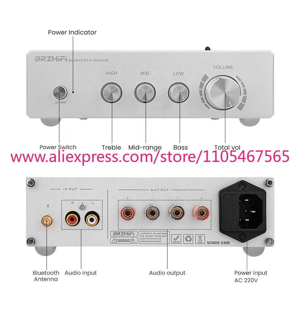 BRZHIFI Home Cinema System 325 - Home Cinema High End recension och pris