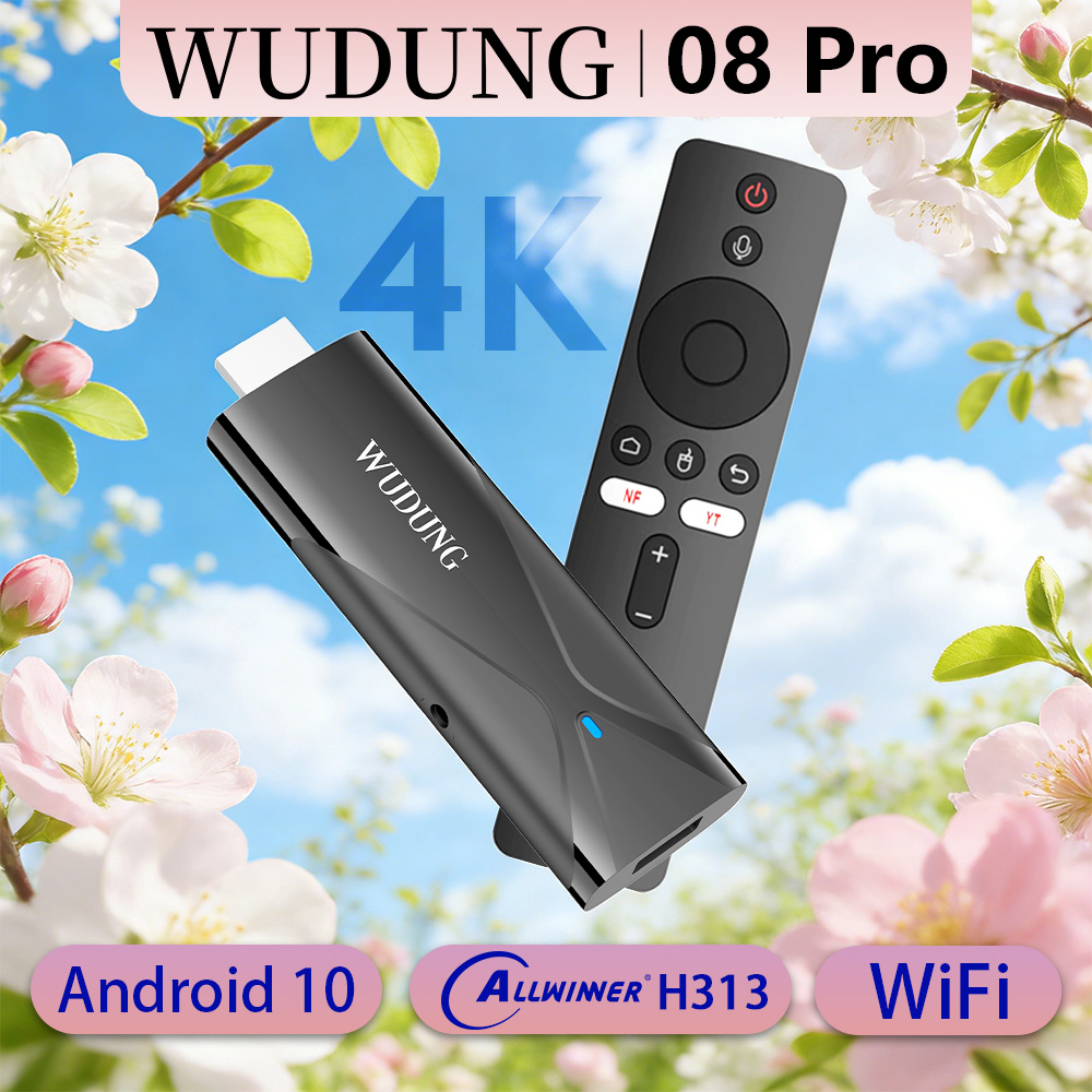 WD08 PRO TV Dongle Android10 A - Netflix Home Cinema recension och pris